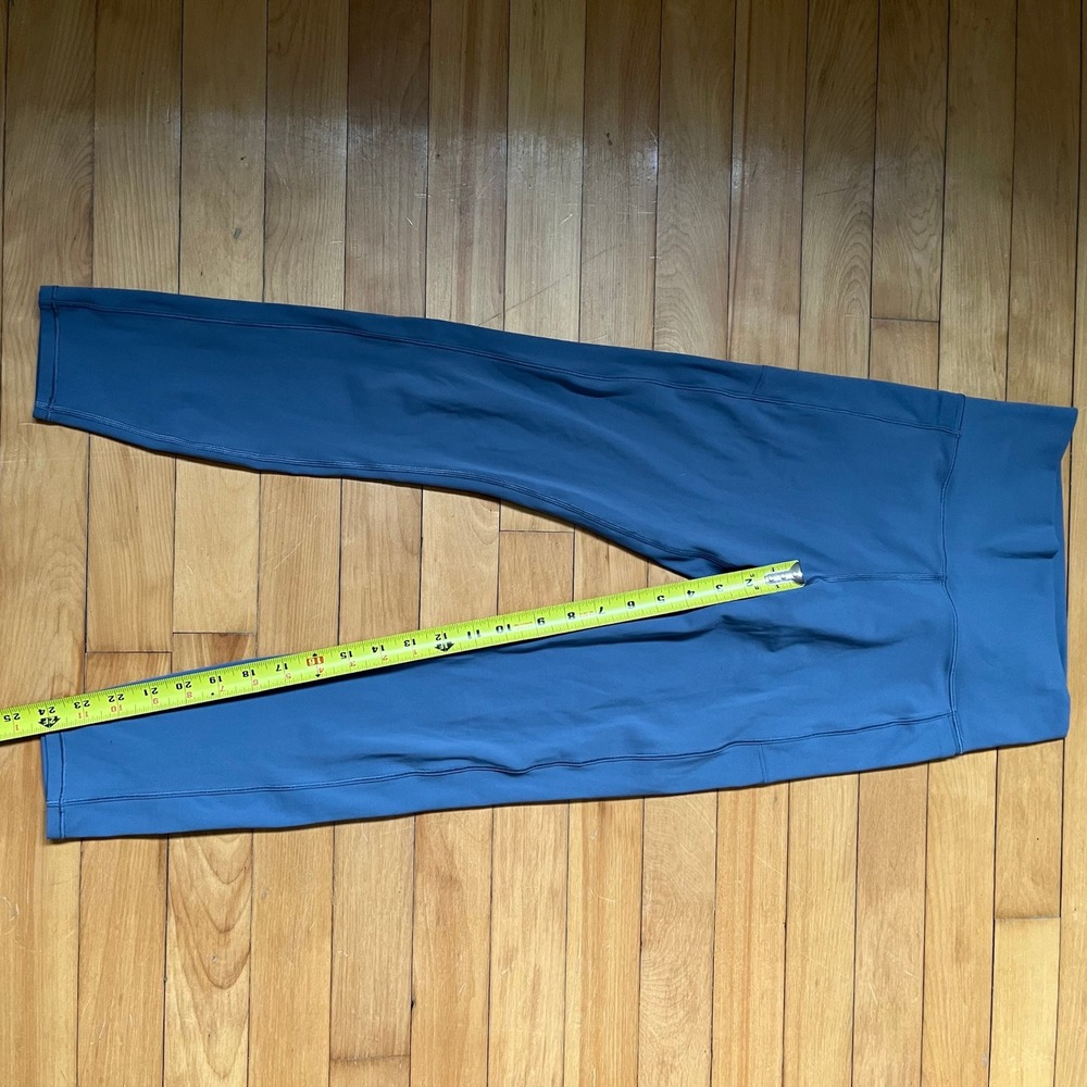 Vuori Daily Pocket Legging Azure Blue High Rise 7/8 Workout Yoga Pants VW446 S - Picture 10 of 10